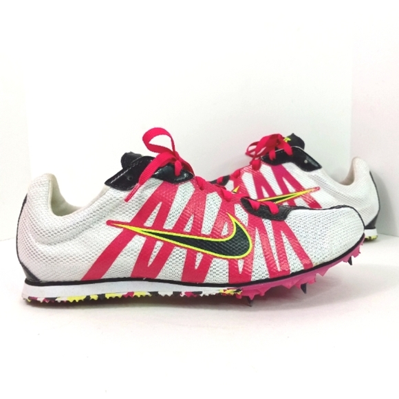 Nike Shoes Nike Rival White And Hot Pink D Track And Field Spike